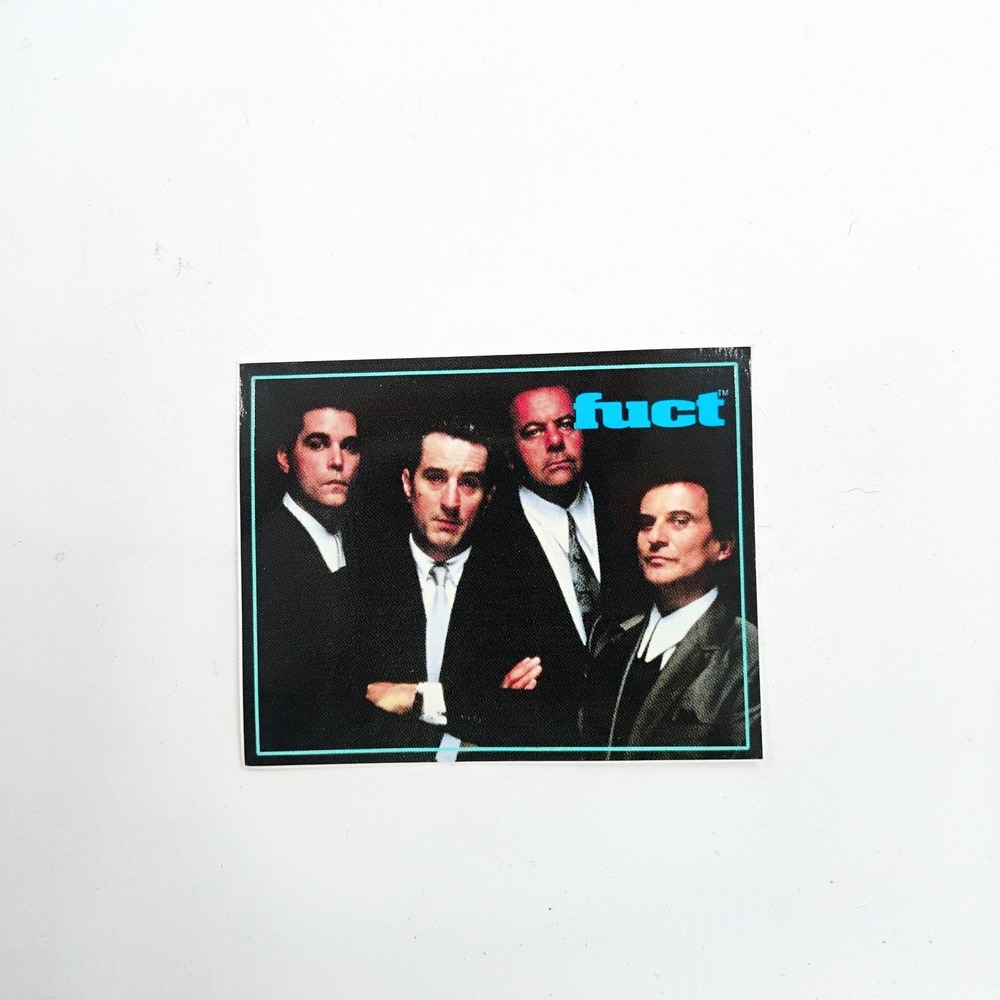 FUCT Clothing Casino Sticker Vintage 1990's Skateboarding Surf  Parody Streetwea